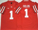 Ohio State Buckeyes #1 Justin Fields red Nike limited ncaa Jersey