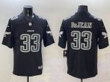 Nike Philadelphia Eagles #33 Cooper DeJean black fashionColor Rush Limited Jersey -BD
