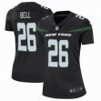Women Nike New York Jets #26 Le Veon Bell black Color Rush Limited Jersey-BD