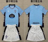 2025-2026 Celta de Vigo club skyblue white kid soccer jerseys home