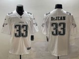 Nike Philadelphia Eagles #33 Cooper DeJean white fashion Color Rush Limited Jersey -BD