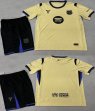 2025-2026 Barcelona club beige black men soccer jersey away