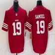 Nike 49ers #19 Deebo Samuel red Color Rush Limited Jersey -BD 031