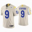 Youth Nike Rams Matthew Stafford #9 beige Color Rush Limited Jersey