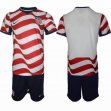 2026 World Cup United States team white red black soccer jerseys home