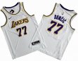 Los Angeles Lakers 77 Luka Doncic Nike White Swingman Jersey-S8