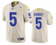 Youth Nike Rams #5 Jalen Ramsey beige Color Rush Limited Jersey