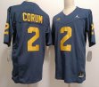 Michigan Wolverines #2 Blake Corum Navy college Jersey