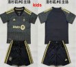 2026-2027 Los Angeles FC club black yellow kid soccer jerseys home