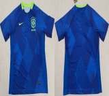 2025-2026 Brazil team thailand version blue soccer jerseys away