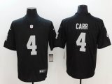 Nike Oakland Raiders 4 Carr Navy black Color Rush Limited Jersey