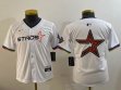 Youth Houston Astros blank white majestic baseball jerseys Joint name