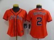 Women Nike Houston Astros #2 Alex Bregman red majestic baseball jerseys