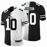 Philadelphia Eagles #10 DeSean Jackson white black Split Nike Color Rush Limited Jersey