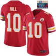 2023 super bowl Youth Nike Kansas City Chiefs #10 Hill red Color Rush Limited Jerseys