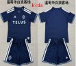 2026-2027 Vancouver Waves team navy kids soccer jerseys away