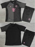 2025-2026 Club Internacional de Fútbol Miami black gray kid soccer jerseys home