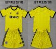 2025-2026 Newcastle club yellow kid goalkeeper soccer jerseys
