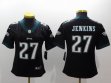 Women Nike Philadelphia Eagles #27 Malcolm Jenkins black Color Rush Limited Jersey