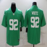 nike Philadelphia Eagles #92 Reggie White green Color Rush Limited Jersey