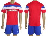 2011-2012 GLASGOW RANGERS club red jersey away