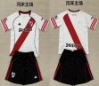 2025-2026 River Plate white black kid soccer jerseys home