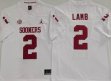 Oklahoma Sooners #2 CeeDee Lamb white college football jerseys-PNS