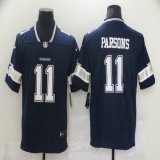 Nike Dallas Cowboys #11 Micah Parsons blue Color Rush Limited Jersey
