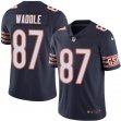 Nike Chicago Bears #8 Waddle dark blue Color Rush Limited Jerseys