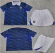 2026-2027 France team blue white soccer jerseys home