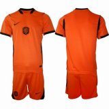 2026 World Cup Netherlands team orange soccer jersey home