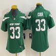 Youth Nike New York Jets #33 Jamal Adams green Color Rush Limited Jersey-BD