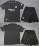 2025-2026 Manchester City club black soccer jerseys second away