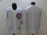 Nike Chicago Cubs blank white Baseball Jersey-BD
