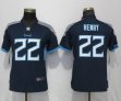 Women Nike San Titans 22 Henry Navy Blue 2017 Vapor Untouchable Player jersey