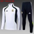 2025-2026 Real Madrid club white Navy soccer uniforms with Long Trousers B2544.jpg
