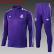 2025-2026 Real Madrid club purple soccer uniforms with Long Trousers B2515.jpg