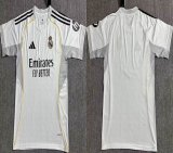 2025-2026 Real Madrid club white soccer jerseys home