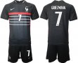 2022 France World Cup #7 GRIEZMANN black soccer Jerseys home
