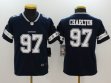 Youth Nike Dallas cowboys 97 Charlton Dark Blue Color Rush Limited Jersey