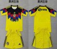 2025-2026 America club yellow kid soccer jersey hone