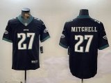 Nike Philadelphia Eagles #27 Quinyon Mitchell black Color Rush Limited Jersey