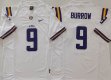 LSU Tigers #9 Joe Burrow white College Football Jerseys