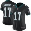 Women Nike Philadelphia Eagles #17 Alshon Jeffery black Color Rush Limited Jersey