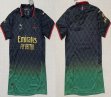 2025-2026 AC Milan club black green soccer jerseys away