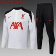 2025-2026 Liverpool club yellow Navy soccer uniforms with Long Trousers B1004