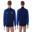 2016 France blue soccer jacket home