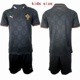 2026 World Cup Portugal team black kid soccer jerseys Special Edition