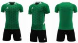 Custom green black soccer jerseys