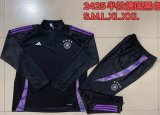 2024-2025 Germany team black Soccer uniforms with Long Trousers B827